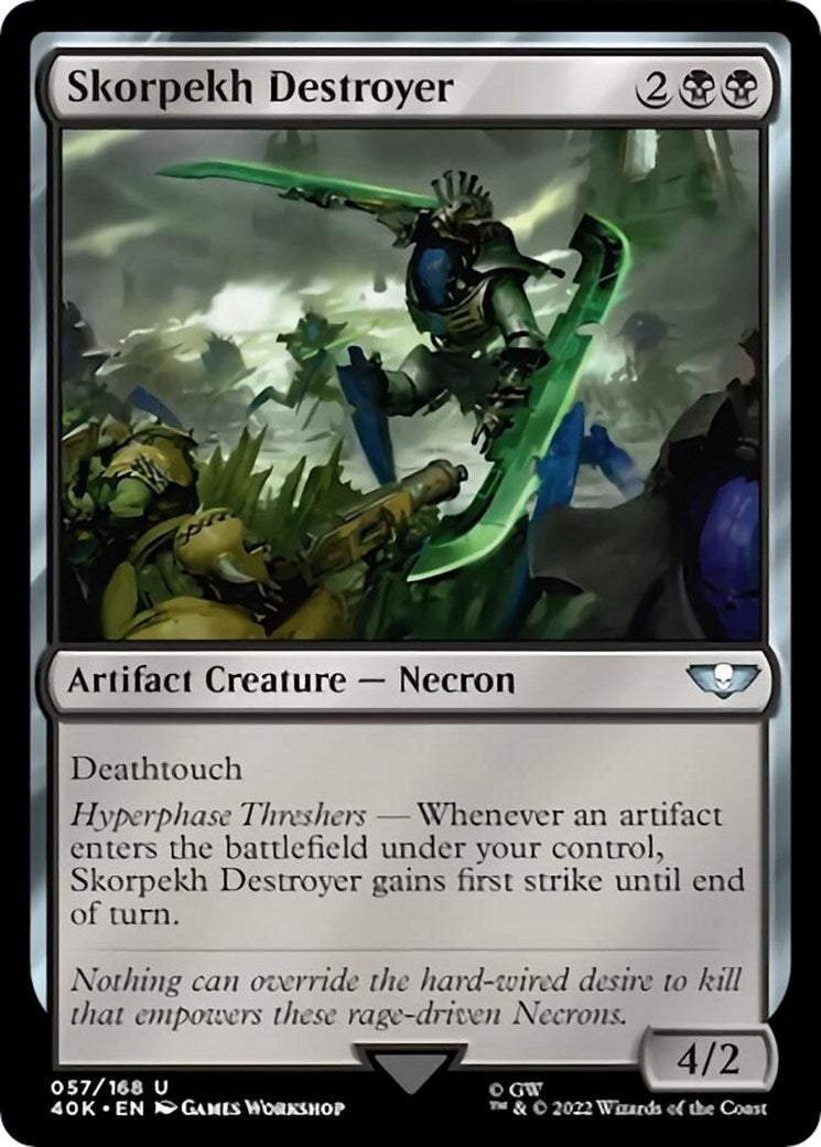 Image for Skorpekh Destroyer (57) [Universes Beyond: Warhammer 40,000] - Magic: The Gathering