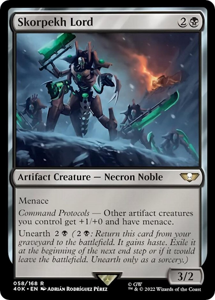 Image for Skorpekh Lord (58) [Universes Beyond: Warhammer 40,000] - Magic: The Gathering