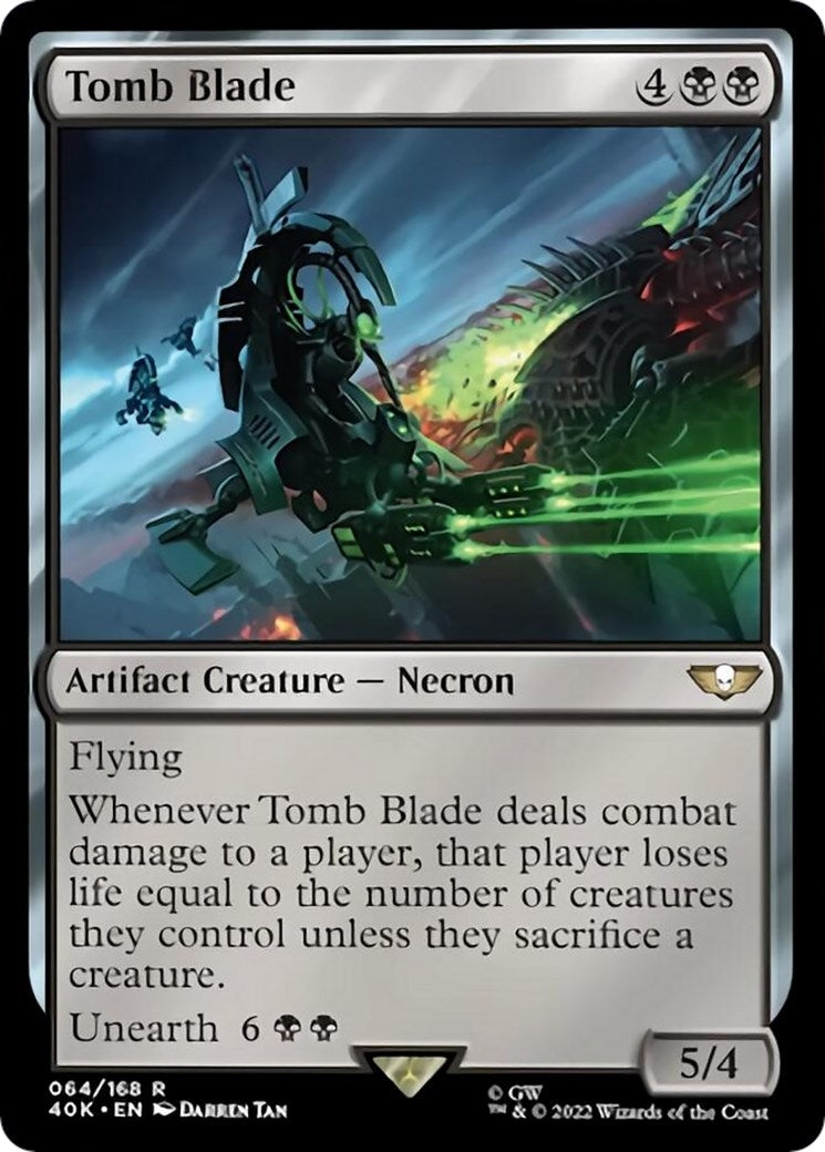 Image for Tomb Blade (64) [Universes Beyond: Warhammer 40,000] - Magic: The Gathering