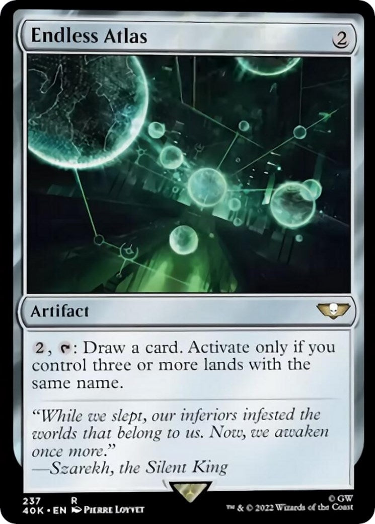 Image for Endless Atlas (237) [Universes Beyond: Warhammer 40,000] - Magic: The Gathering