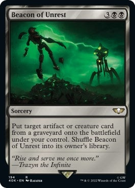 Image for Beacon of Unrest (194) [Universes Beyond: Warhammer 40,000] - Magic: The Gathering