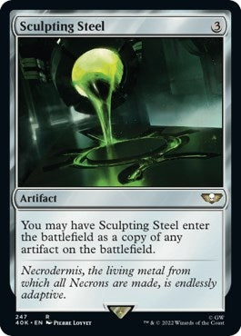 Image for Sculpting Steel (247) [Universes Beyond: Warhammer 40,000] - Magic: The Gathering