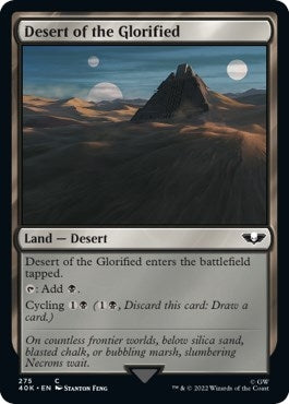Image for Desert of the Glorified (275) [Universes Beyond: Warhammer 40,000] - Magic: The Gathering