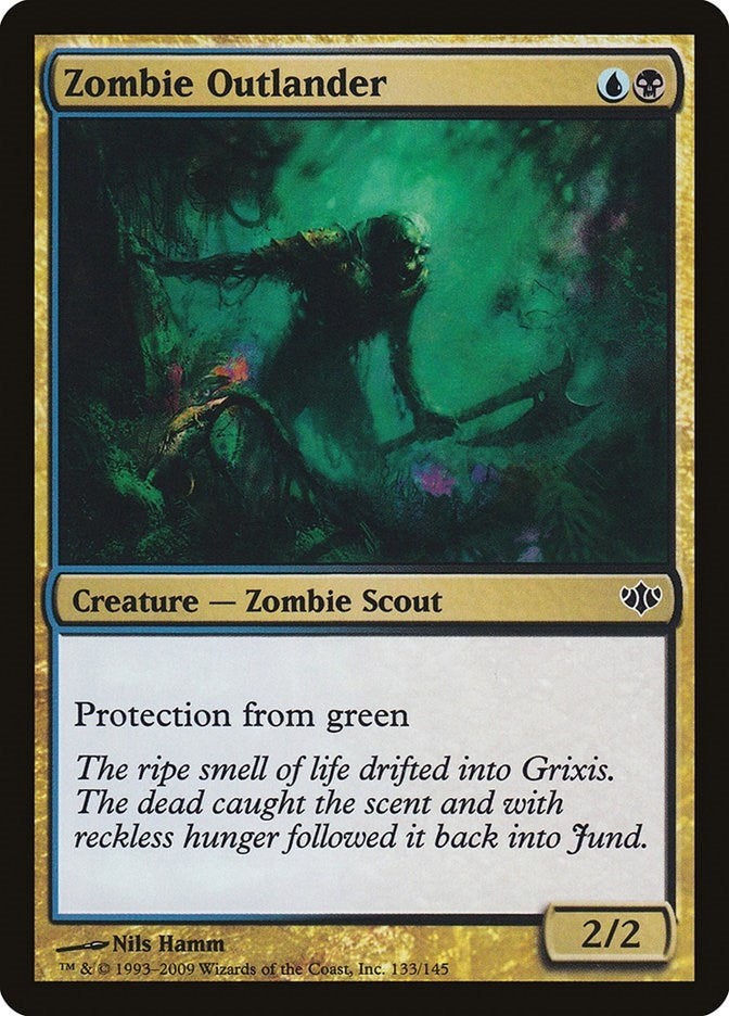 Image for Zombie Outlander (133) [Conflux] - Magic: The Gathering