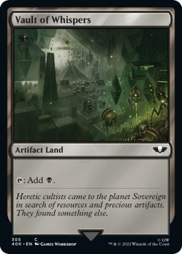 Image for Vault of Whispers (Surge Foil) (305) [Universes Beyond: Warhammer 40,000] - Magic: The Gathering