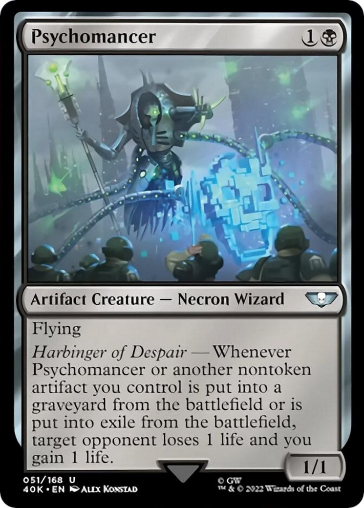 Image for Psychomancer (Surge Foil) (51) [Universes Beyond: Warhammer 40,000] - Magic: The Gathering