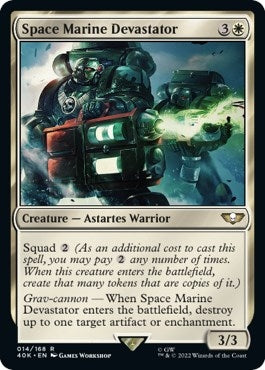 Image for Space Marine Devastator (14) [Universes Beyond: Warhammer 40,000] - Magic: The Gathering