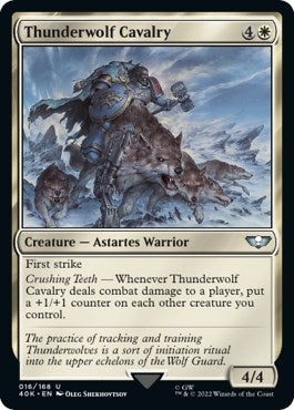 Image for Thunderwolf Cavalry (16) [Universes Beyond: Warhammer 40,000] - Magic: The Gathering