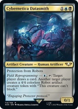Image for Cybernetica Datasmith (114) [Universes Beyond: Warhammer 40,000] - Magic: The Gathering