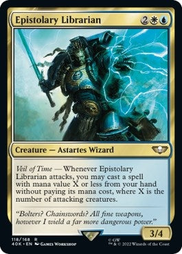 Image for Epistolary Librarian (118) [Universes Beyond: Warhammer 40,000] - Magic: The Gathering
