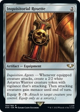 Image for Inquisitorial Rosette (159) [Universes Beyond: Warhammer 40,000] - Magic: The Gathering