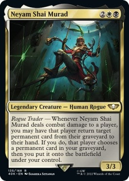 Image for Neyam Shai Murad (Surge Foil) (135) [Universes Beyond: Warhammer 40,000] - Magic: The Gathering