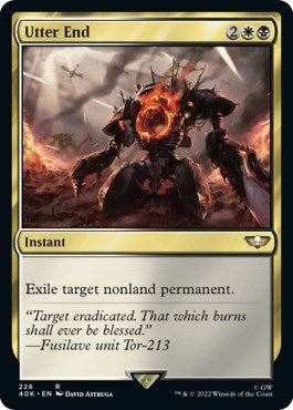 Image for Utter End (Surge Foil) (226) [Universes Beyond: Warhammer 40,000] - Magic: The Gathering