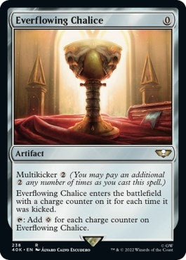 Image for Everflowing Chalice (Surge Foil) (238) [Universes Beyond: Warhammer 40,000] - Magic: The Gathering