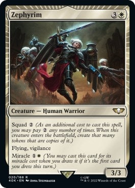 Image for Zephyrim (Surge Foil) (20) [Universes Beyond: Warhammer 40,000] - Magic: The Gathering