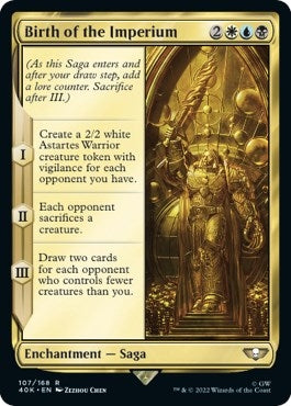 Image for Birth of the Imperium (Surge Foil) (107) [Universes Beyond: Warhammer 40,000] - Magic: The Gathering