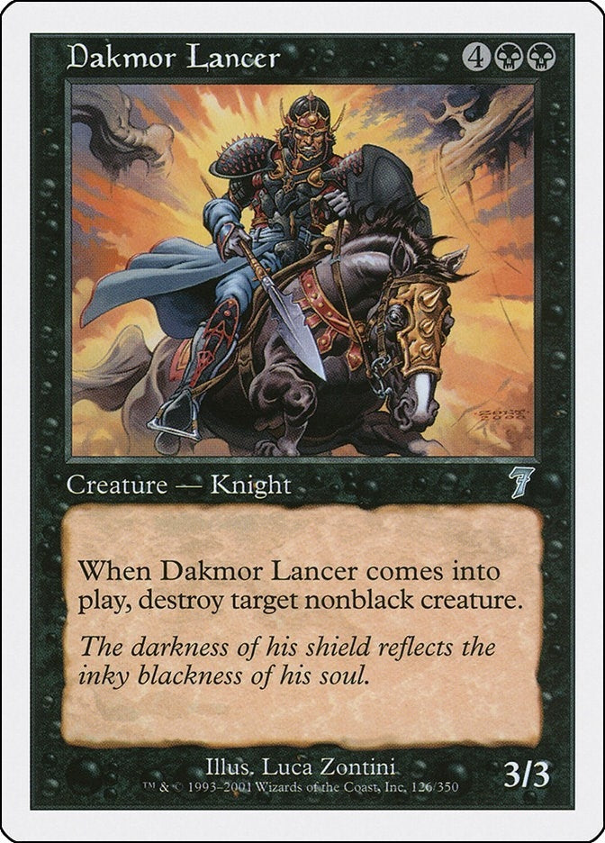 Image for Dakmor Lancer (126) [7th Edition] - Magic: The Gathering