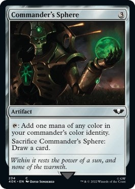 Image for Commander's Sphere (234) (Surge Foil) (234) [Universes Beyond: Warhammer 40,000] - Magic: The Gathering
