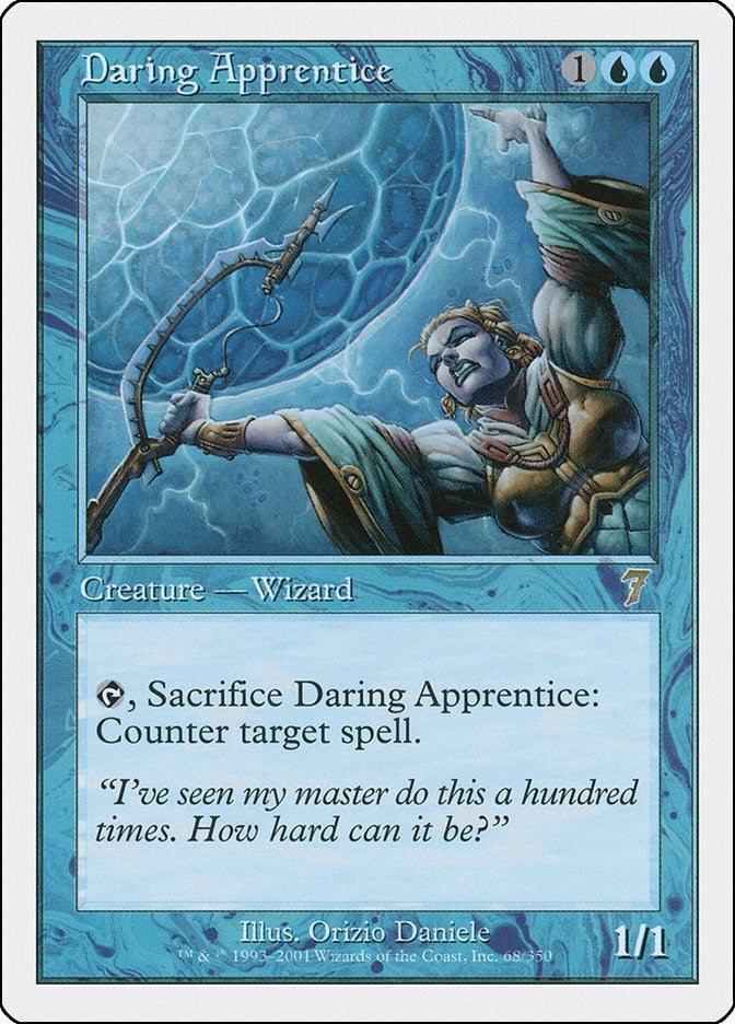 Image for Daring Apprentice (68) [7th Edition] - Magic: The Gathering