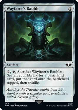 Image for Wayfarer's Bauble (262) (Surge Foil) (262) [Universes Beyond: Warhammer 40,000] - Magic: The Gathering