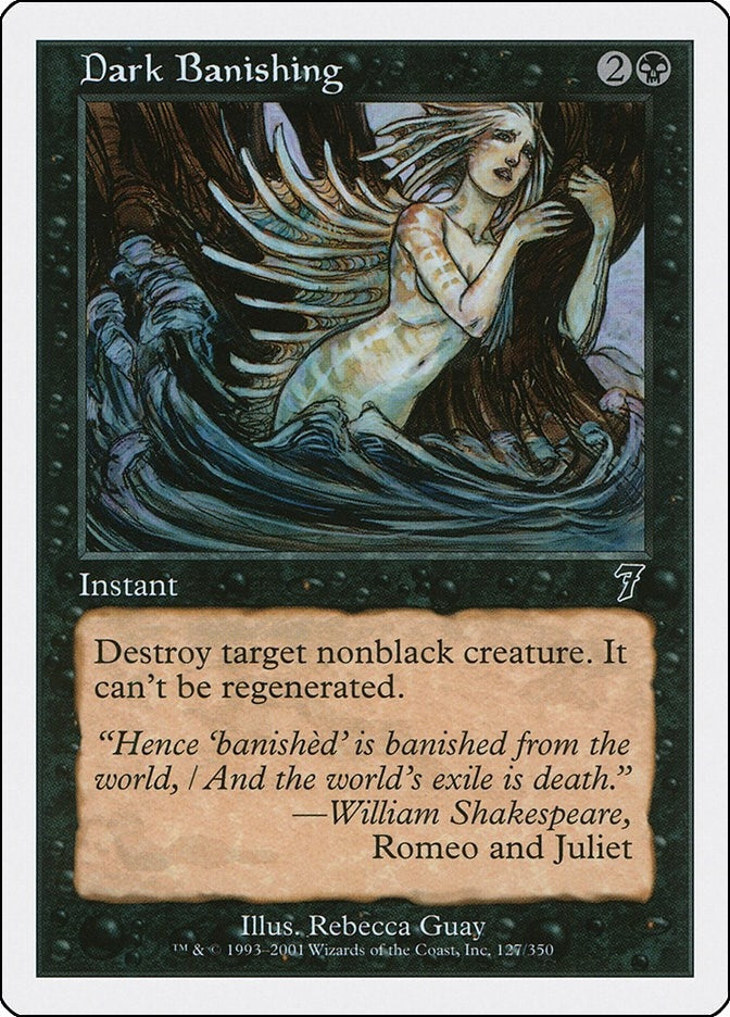 Image for Dark Banishing (127) [7th Edition] - Magic: The Gathering