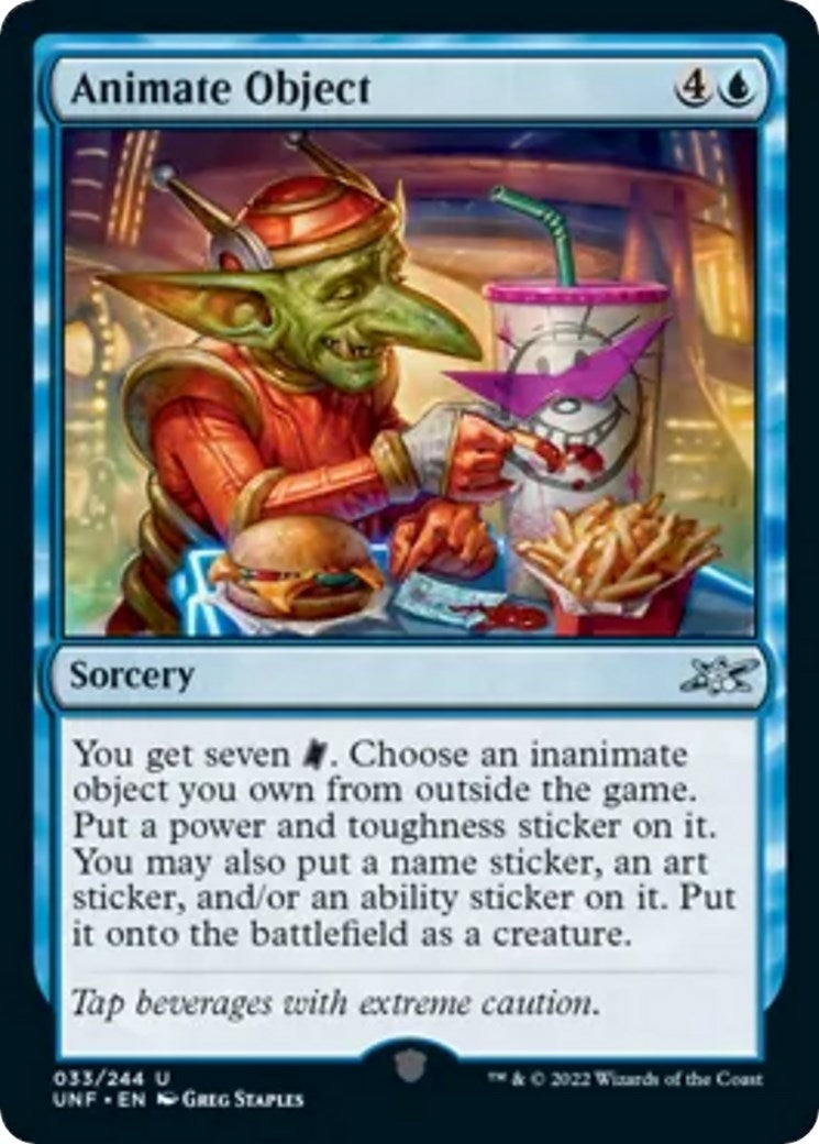 Image for Animate Object (33) [Unfinity] - Magic: The Gathering