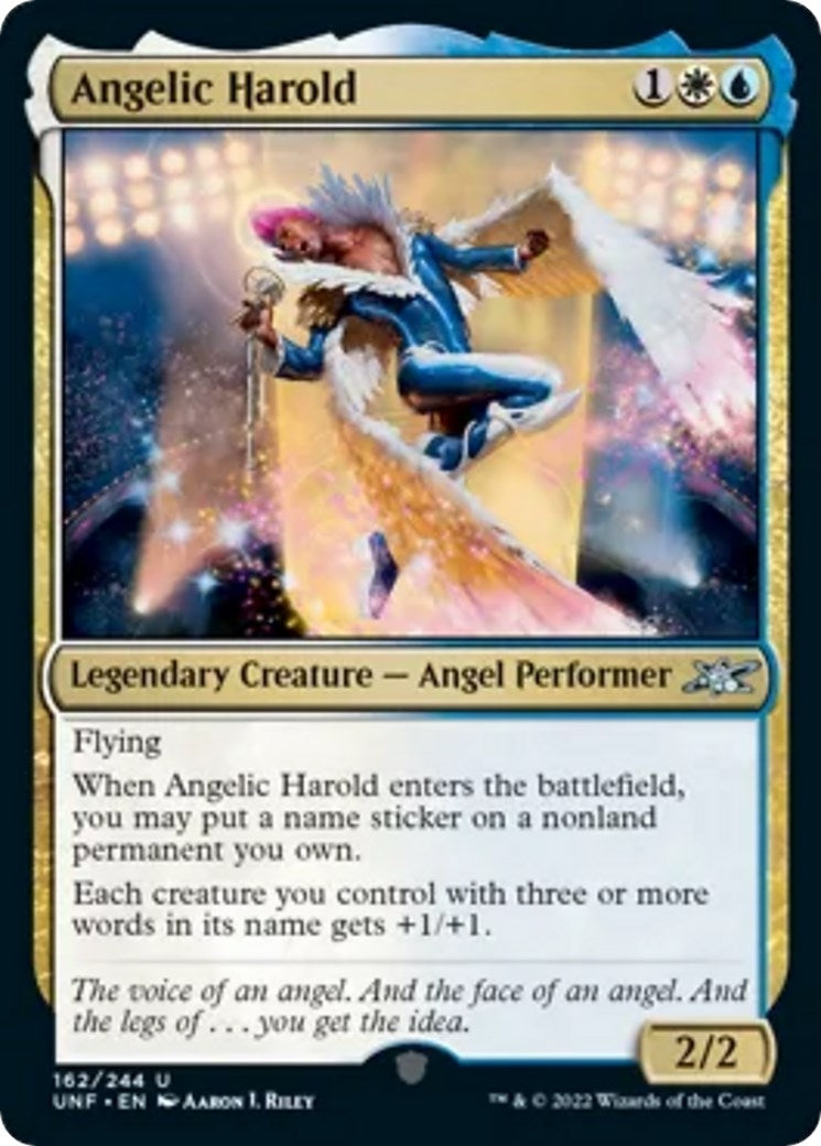 Image for Angelic Harold (162) [Unfinity] - Magic: The Gathering
