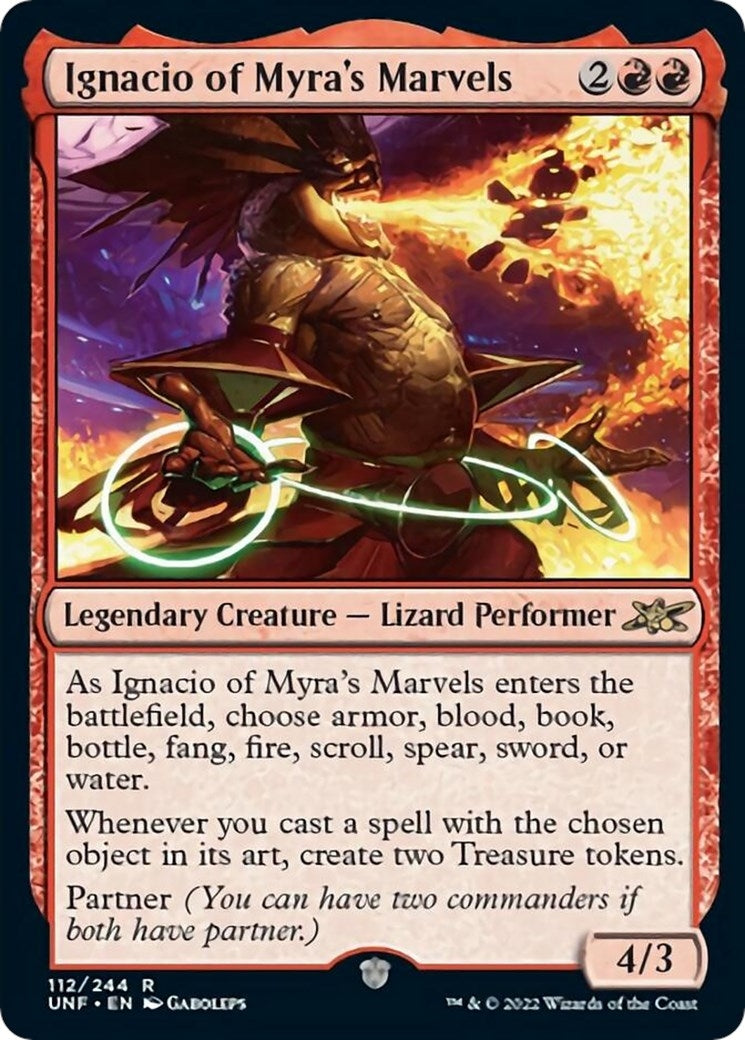 Ignacio of Myra's Marvels (112) [Unfinity]