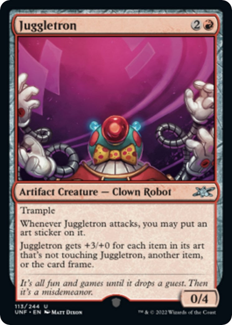 Image for Juggletron (113) [Unfinity] - Magic: The Gathering