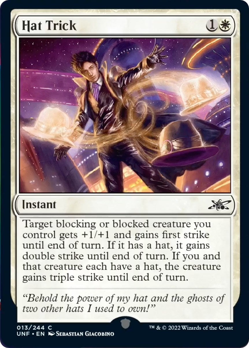 Image for Hat Trick (13) [Unfinity] - Magic: The Gathering