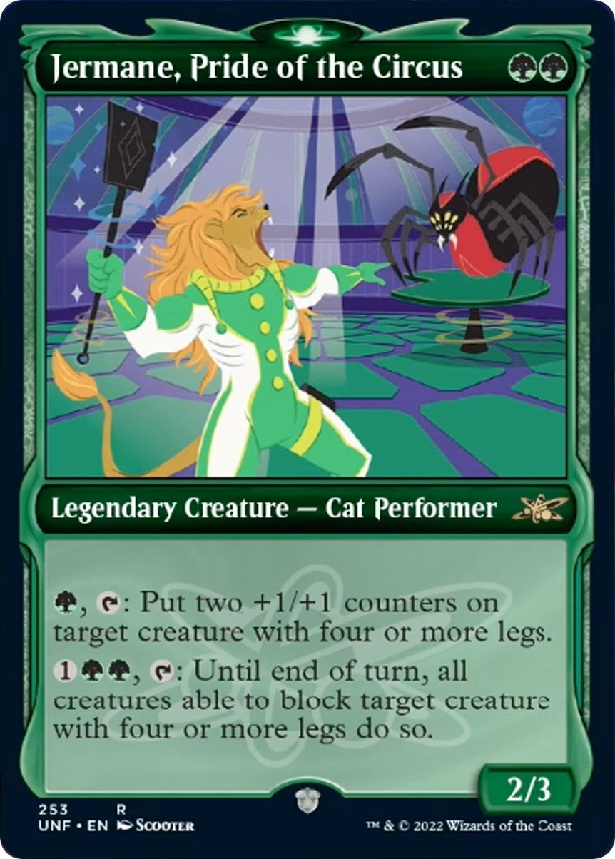 Image for Jermane, Pride of the Circus (Showcase) (253) [Unfinity] - Magic: The Gathering