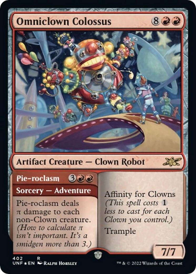Image for Omniclown Colossus (116) [Unfinity] - Magic: The Gathering