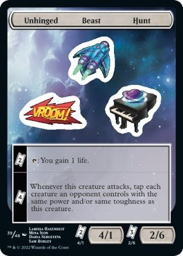 Image for Unhinged Beast Hunt (39) [Unfinity] - Magic: The Gathering