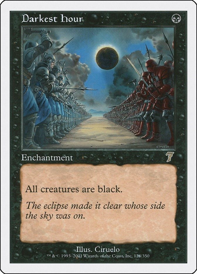 Image for Darkest Hour (128) [7th Edition] - Magic: The Gathering
