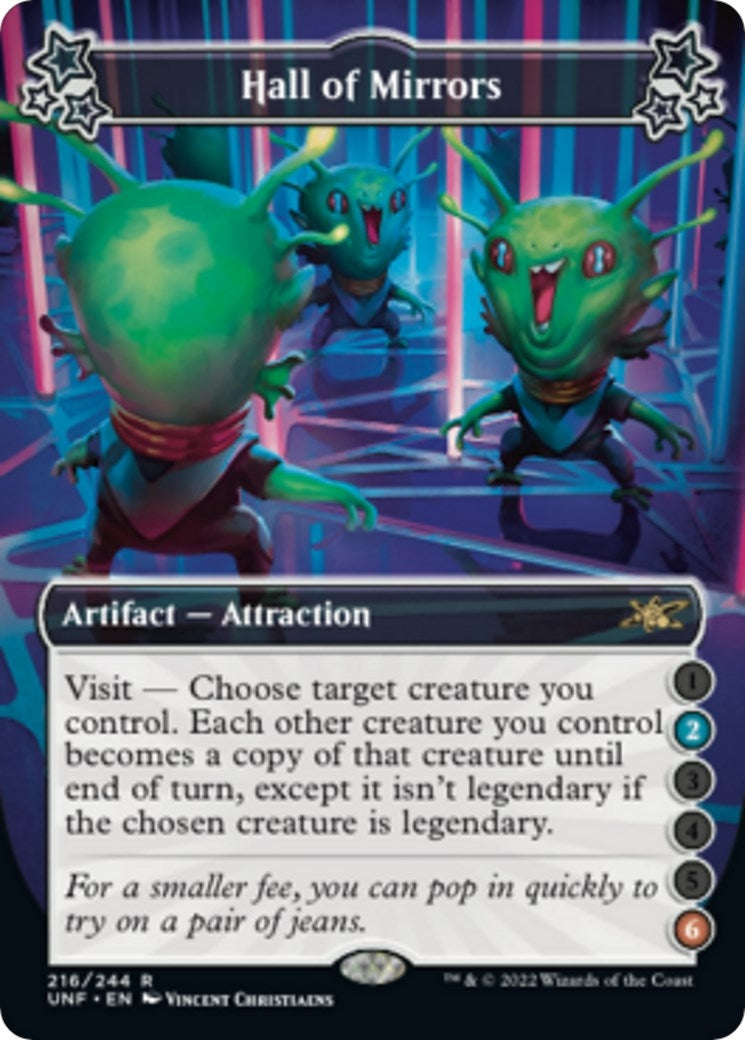 Image for Hall of Mirrors (2-6) (216) [Unfinity] - Magic: The Gathering