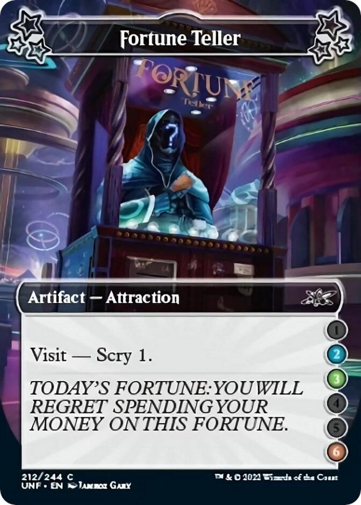 Image for Fortune Teller (2-3-6) (212) [Unfinity] - Magic: The Gathering