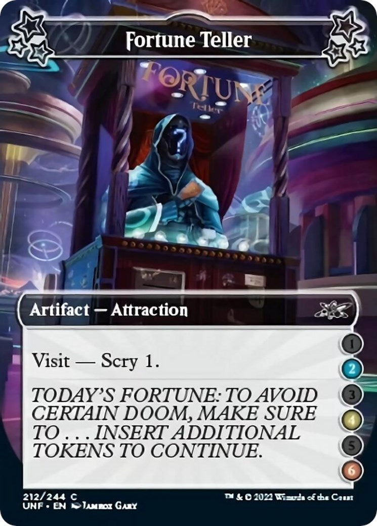 Image for Fortune Teller (2-4-6) (212) [Unfinity] - Magic: The Gathering