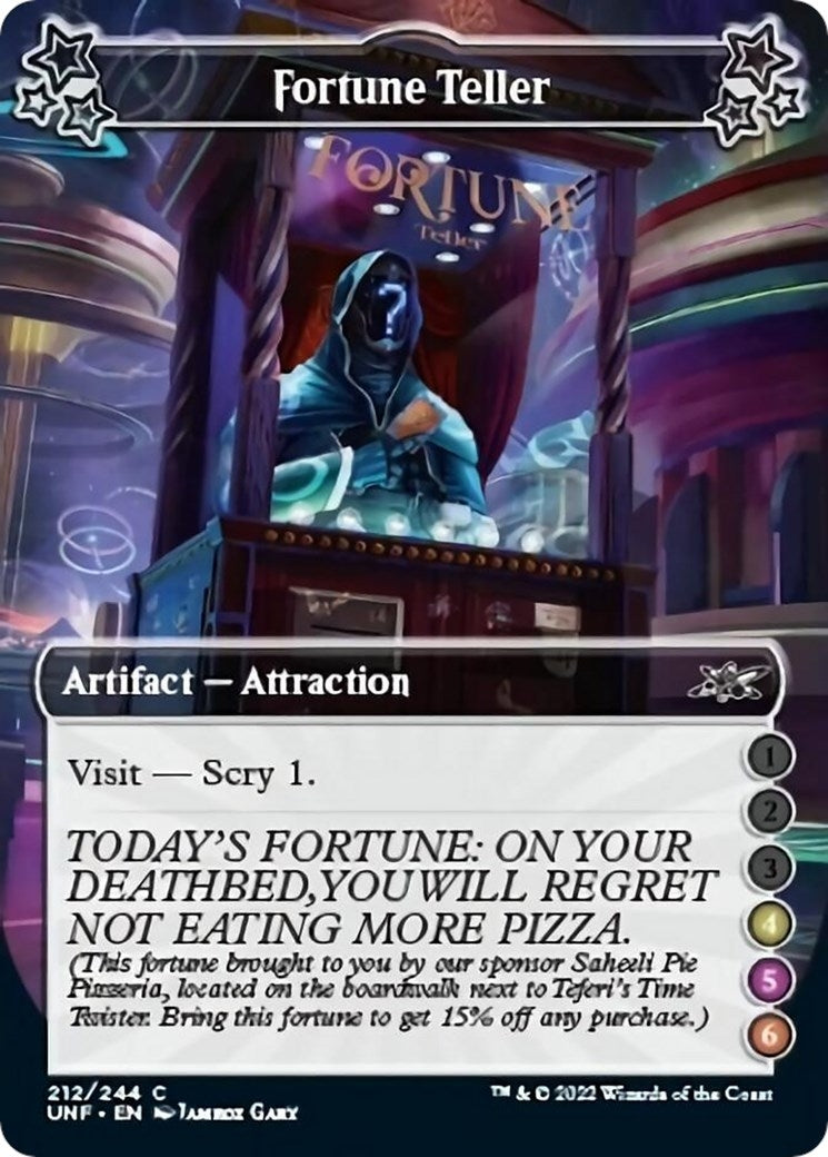 Image for Fortune Teller (4-5-6) (212) [Unfinity] - Magic: The Gathering