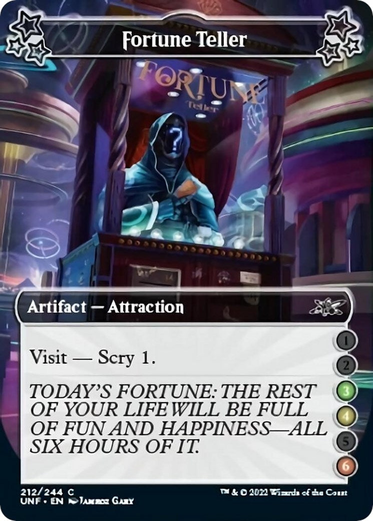 Image for Fortune Teller (3-4-6) (212) [Unfinity] - Magic: The Gathering