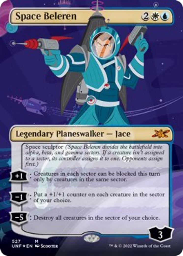 Image for Space Beleren (Borderless) (Galaxy Foil) (527) [Unfinity] - Magic: The Gathering