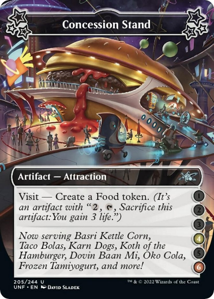 Image for Concession Stand (4-6) (205) [Unfinity] - Magic: The Gathering