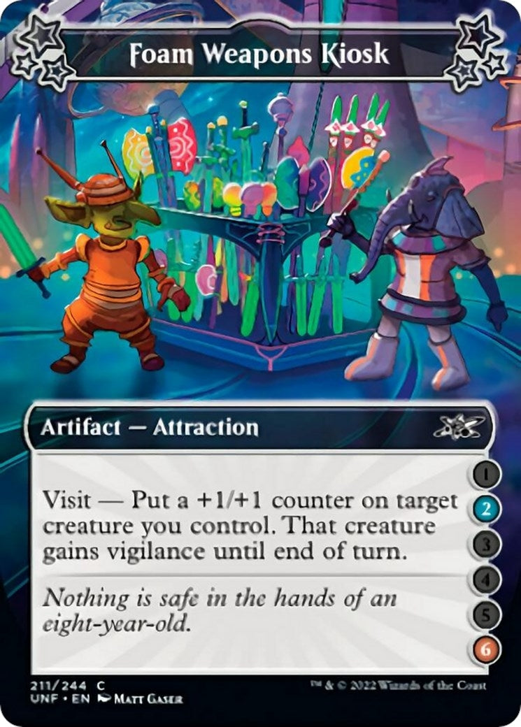 Image for Foam Weapons Kiosk (2-6) (211) [Unfinity] - Magic: The Gathering