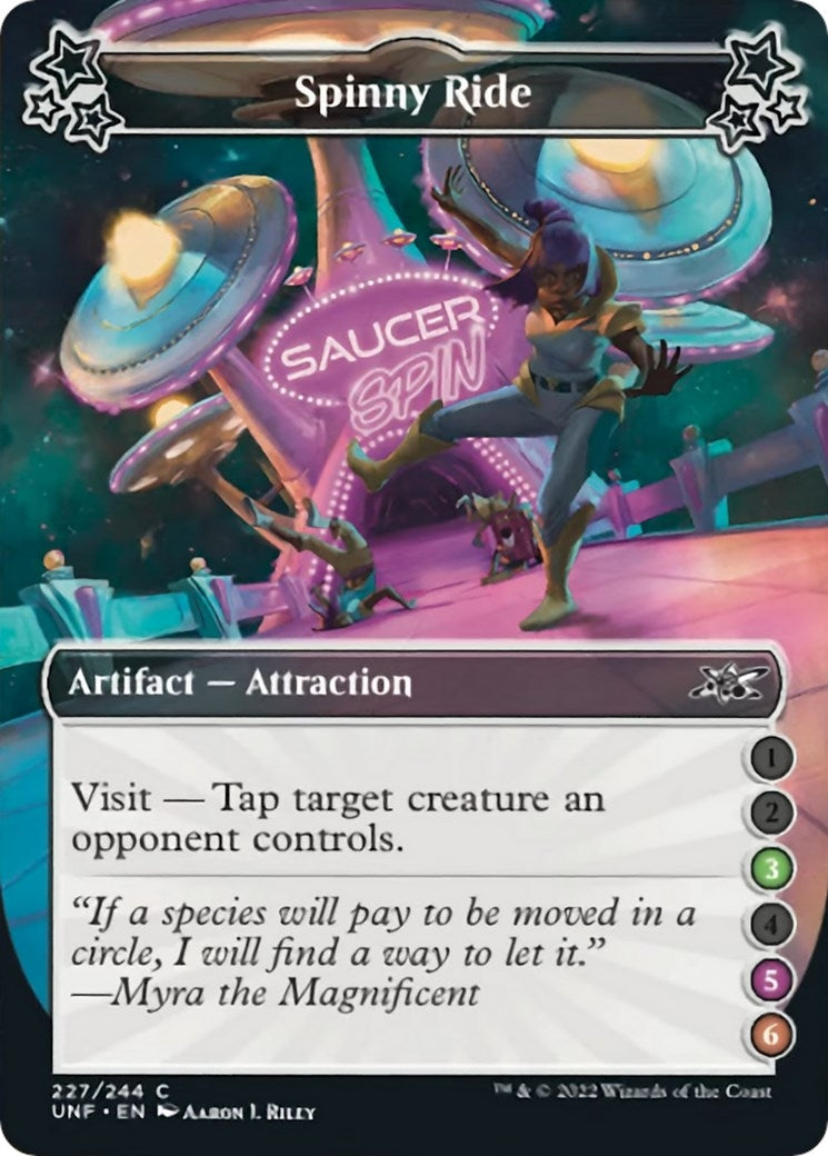 Image for Spinny Ride (3-5-6) (227) [Unfinity] - Magic: The Gathering