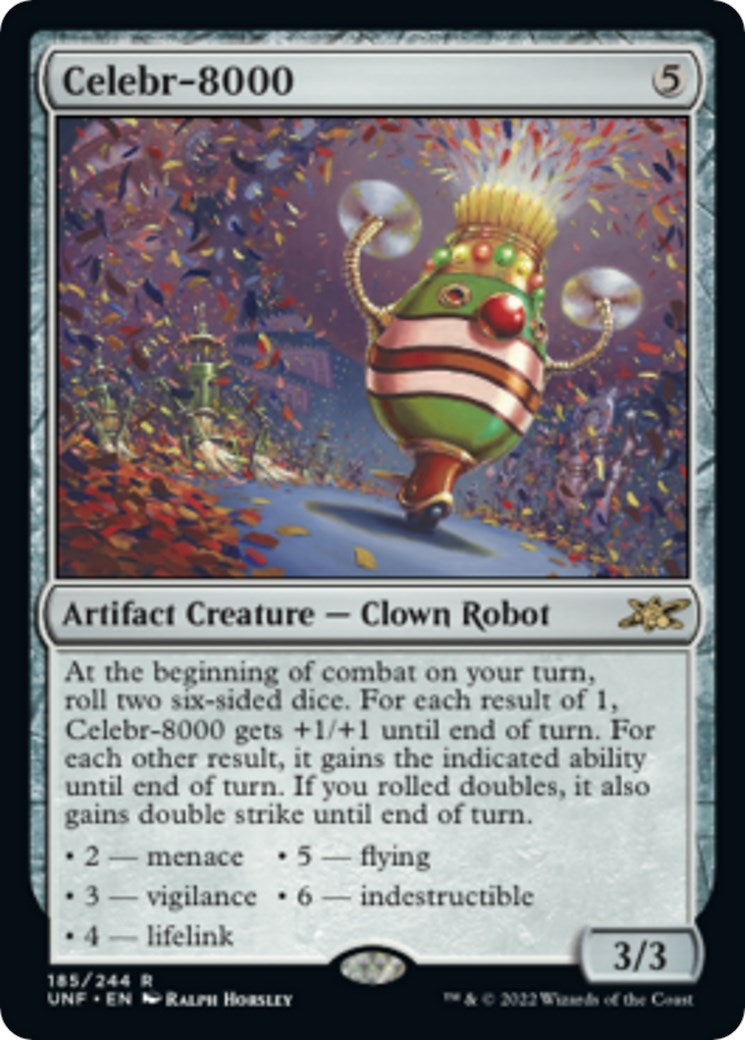 Image for Celebr-8000 (185) [Unfinity] - Magic: The Gathering