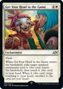 Image for Get Your Head in the Game (10) [Unfinity] - Magic: The Gathering
