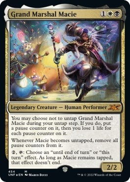 Image for Grand Marshal Macie (Galaxy Foil) (454) [Unfinity] - Magic: The Gathering