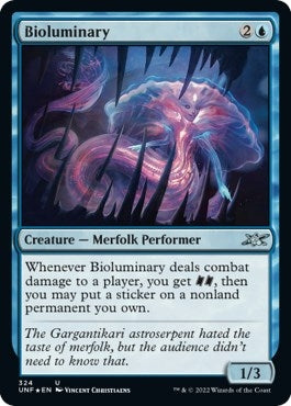 Image for Bioluminary (Galaxy Foil) (324) [Unfinity] - Magic: The Gathering