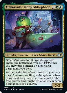 Image for Ambassador Blorpityblorpboop (161) [Unfinity] - Magic: The Gathering