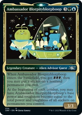 Image for Ambassador Blorpityblorpboop (Showcase) (254) [Unfinity] - Magic: The Gathering