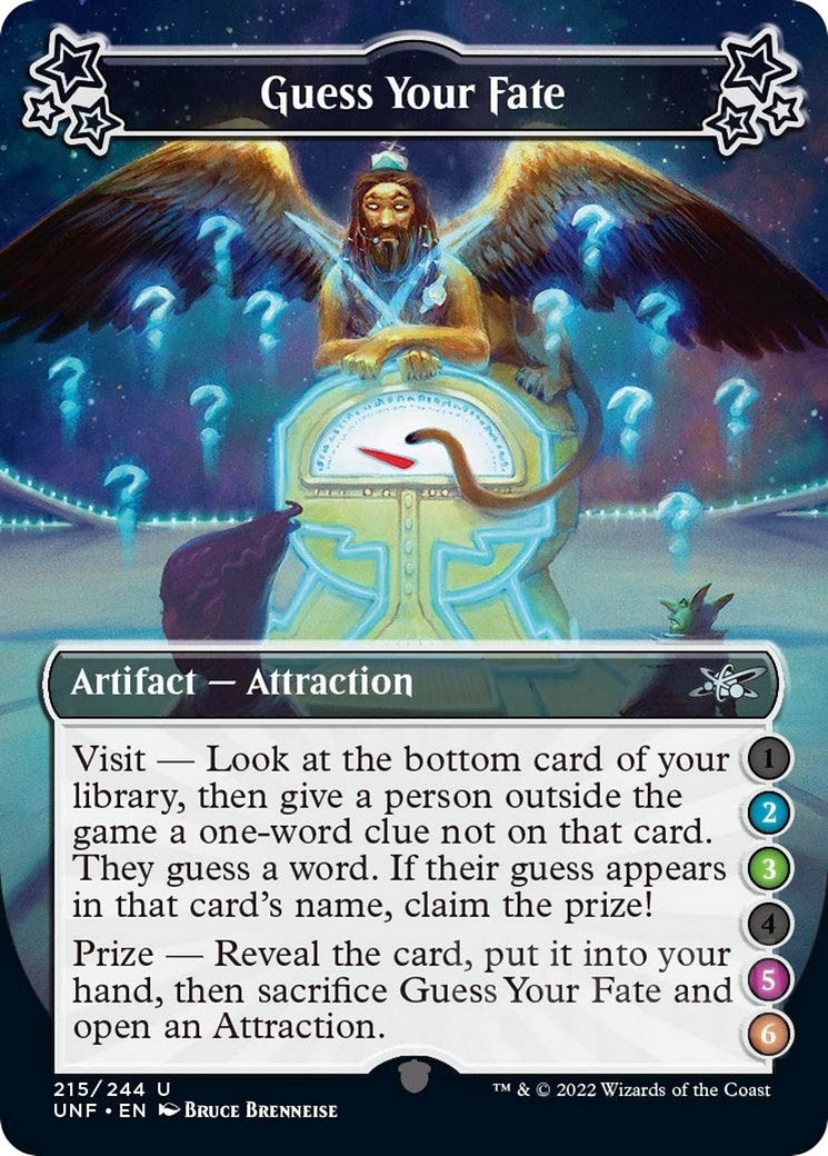Image for Guess Your Fate (2-3-5-6) (215) [Unfinity] - Magic: The Gathering